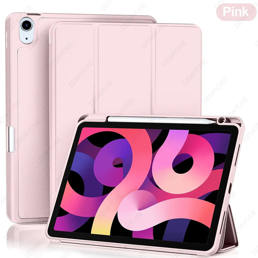 Case for iPad Air 11-inch M4/M3/M2 (2026/2025/2024), iPad Air 5th/4th Gen 10.9-inch (2022/2020), Cover with Auto Sleep/Wake