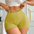 Women's High Waisted Sports Shorts With The Letters LOVE, Fashionable And Casual Women's Underwear, And Shorts
