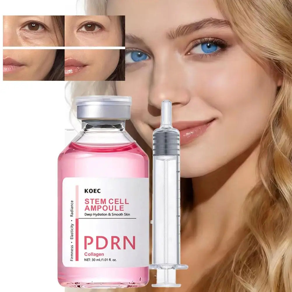 PDRN Salmon DNA Ampoule Face Serum Deep Repair Renew Skin Deep Collagen Face Firming Moisturizing Strengthen Barrier Essence