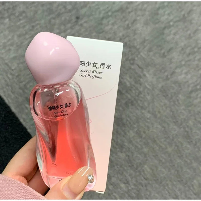 Khaki Girl Floral Fruity Eau De Toilette Long-lasting Fresh Citrus Perfume Spray Unique Crystal Bottle Daily Dating Perfume