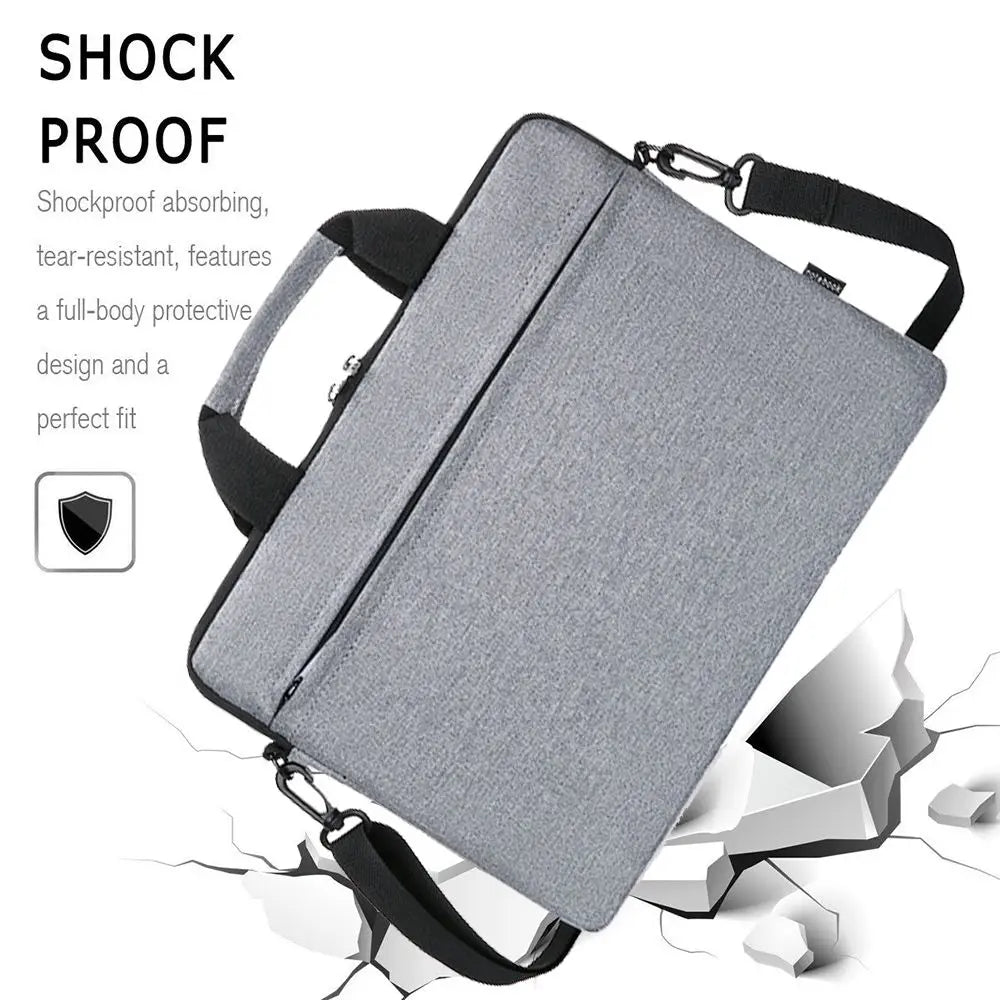 Ultra Thin Large Capacity Protective Pouch Notebook Cover Laptop Handbag Shoulder Bag Laptop Sleeve Case For HP Dell Lenovo