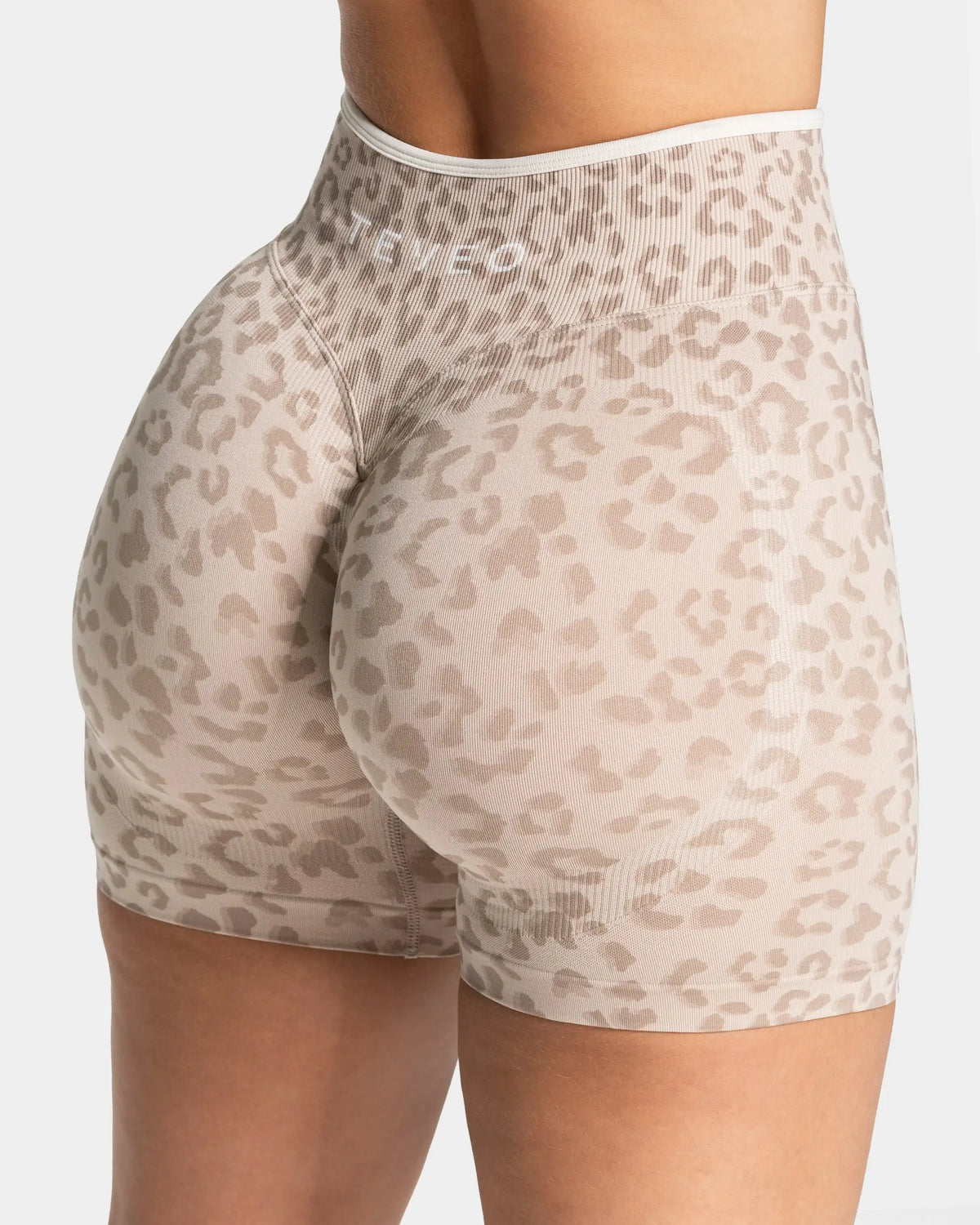 LOGO Quick-drying Seamless High Elastic Abdominal Tinting High Waist Hip-lifting Tight Outer Wear Running Slim Yoga Shorts