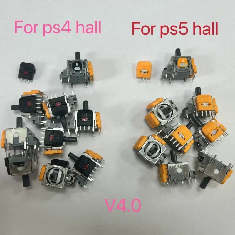 50pcs 4th Generation Upgraded Version for PS5 for PS4 Hall Effect 3D Joystick Module Analog Stick