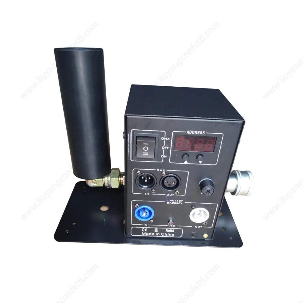 High Power Stage Wedding Effect CO2 Jet Machine 100W DMX512 Control CO2 Smoke Machine Co2 Effect Fog Smoke for Event Party Club