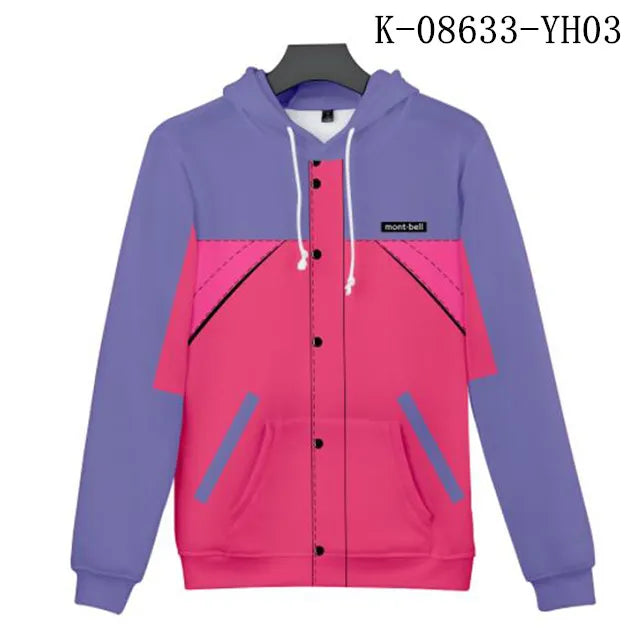 2026 Oliver Tree Sweatshirt 3D Stand Collar Zipper Jacket Men/Women Long Sleeve Jackets Streetwear Fashion Cosplay Clothes