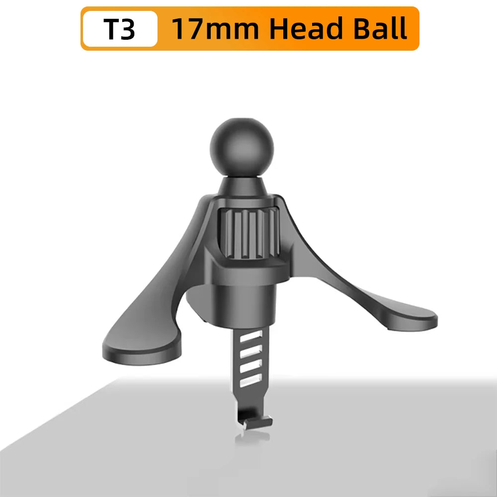 Universal Air Vent Clip for Car Mount, for Most Car Phone Holder & Wireless Car Charger (Joint Ball Diameter 0.67 In/17mm)