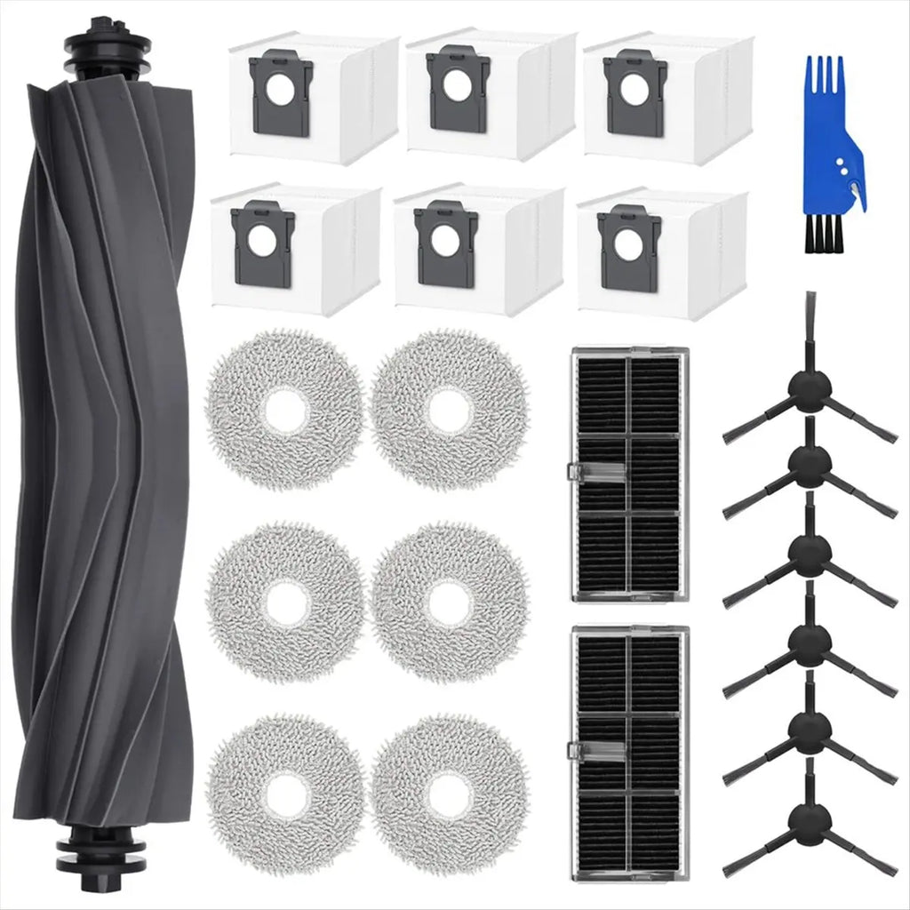 A04V For L10s Pro Ultra Heat Robot Vacuum Cleaner Main Side Brush Hepa Filter Mop Cloth Dust Bags Accessories