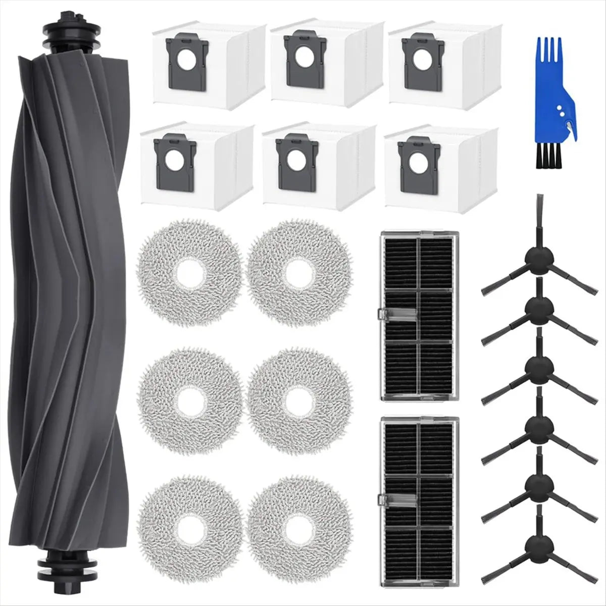 A04V For L10s Pro Ultra Heat Robot Vacuum Cleaner Main Side Brush Hepa Filter Mop Cloth Dust Bags Accessories