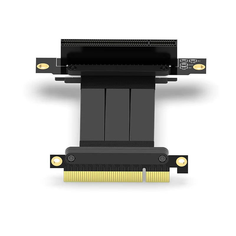 PCI Express PCI-E 8X Adapter Riser Card 90 Degree Converter Card for Server Chassis Computer PCI-E 3.0 X8 TO X8 1X Riser 90-90