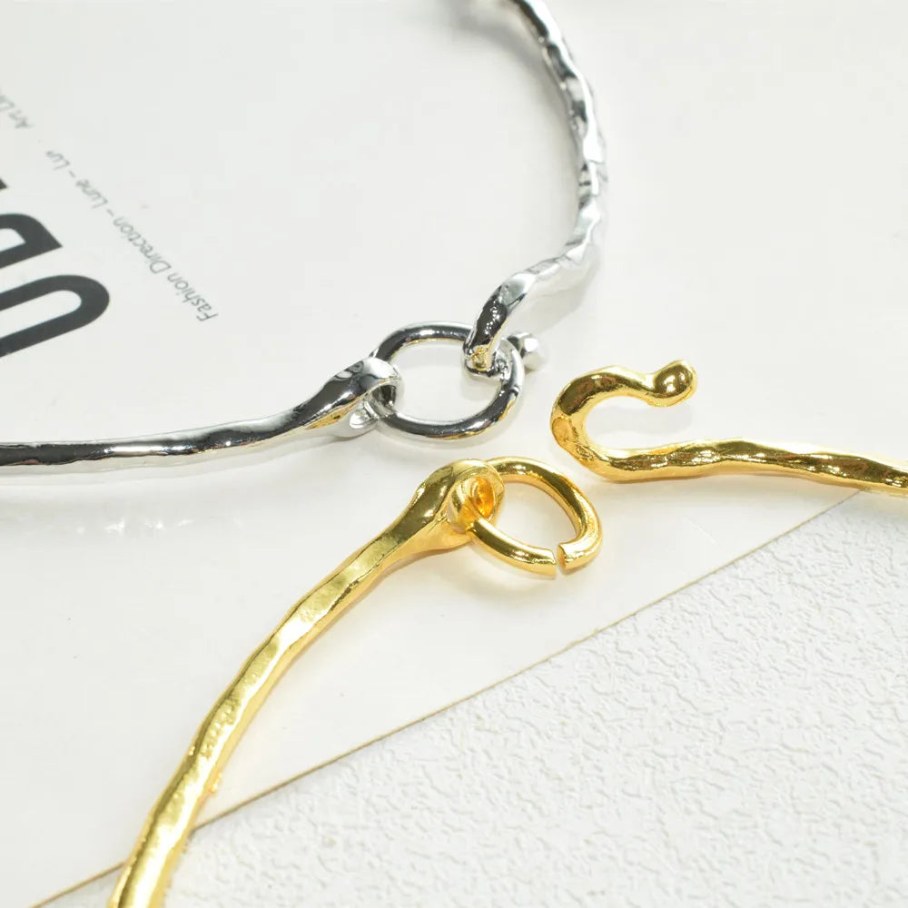 Novelty Design Alloy Big Fish Bone Pendant Choker Necklace For Women Fashion Jewelry Exaggerated Brand Show Statement Necklace
