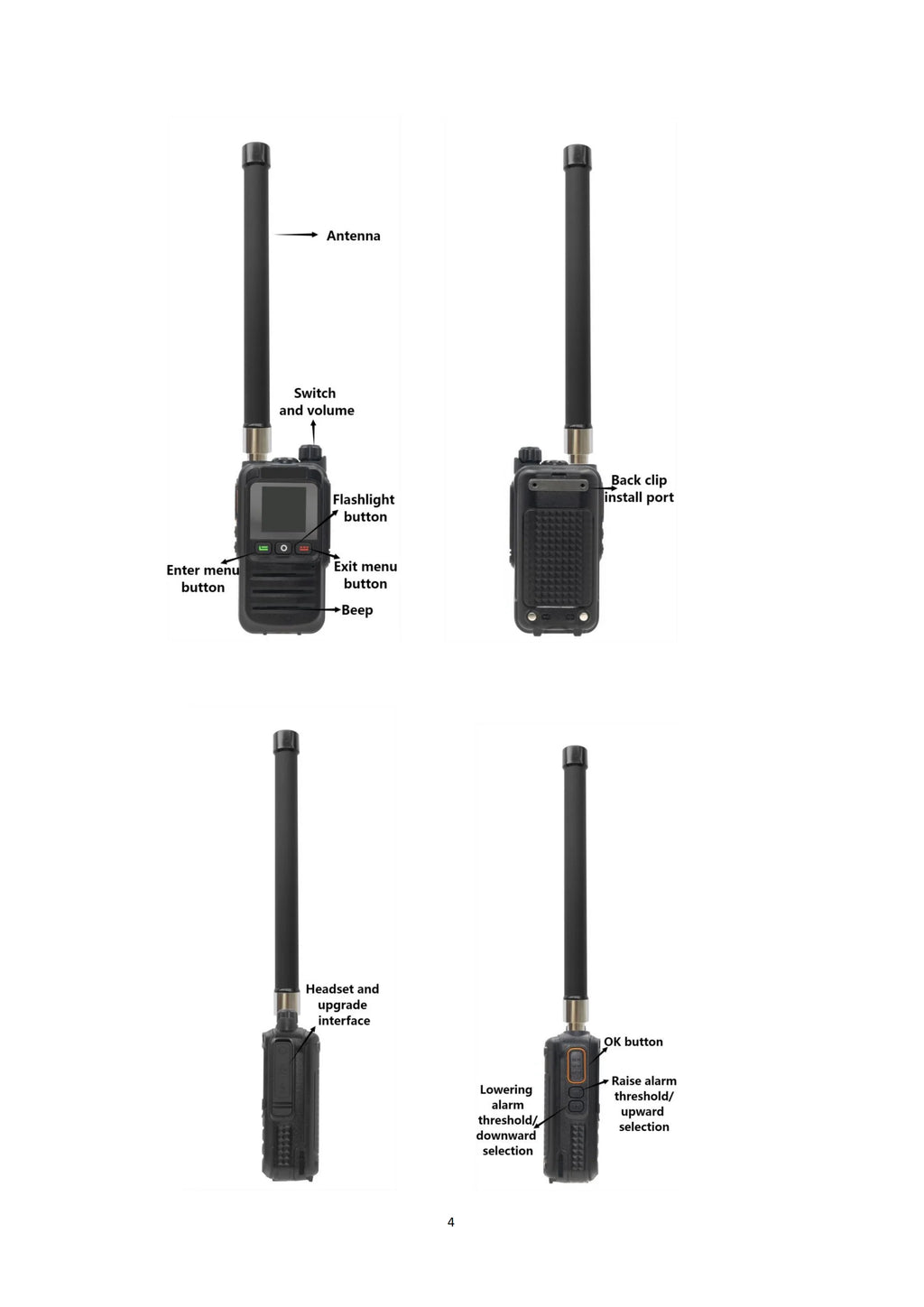 Portable Handheld Mobile Anti-Drone System Remote Control Drone Detection for Security & Protection
