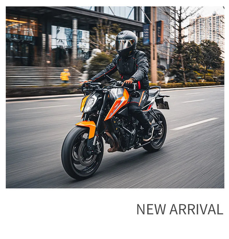 Four Seasons Motorcycle Jacket Moto+Protector Motorcycle Pants Cold-proof Waterproof Moto Suit Touring Clothing Protective Gear