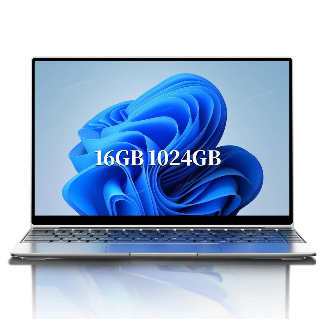 New Ultra Slim 14.1" Laptop Intel Core i9-9900 32GB 2TB Gaming Computer PC Windows11 Gamer office  Notebook 1920*1080