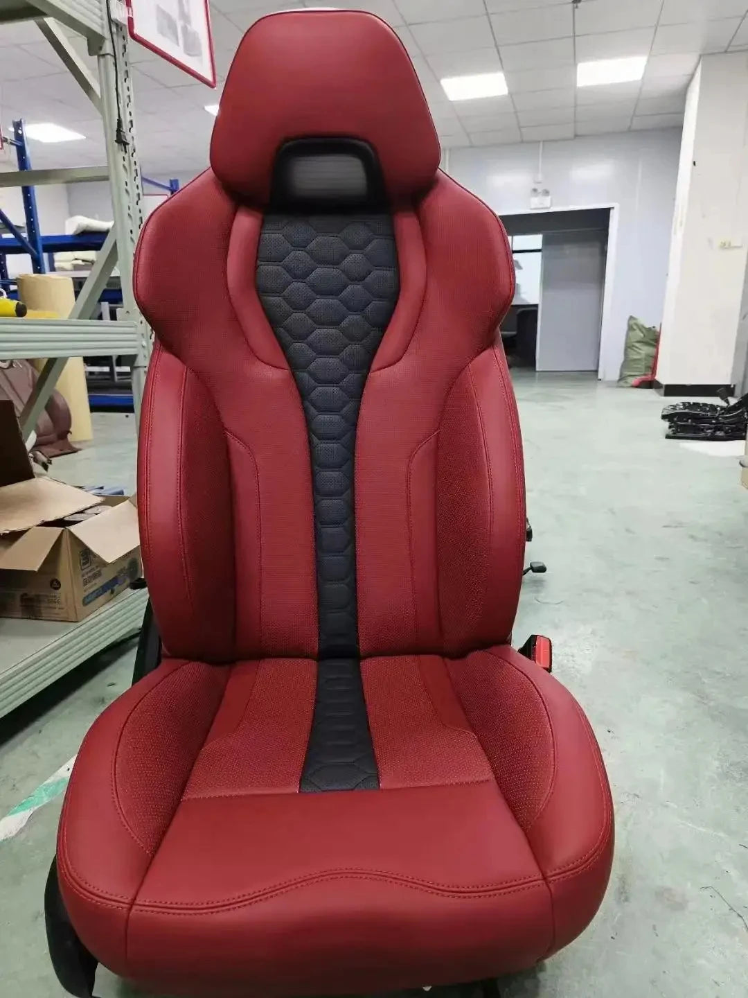 For X3 X5 X6 x7 x4 m3 m5 m6 Series Upgrade M Car Interior Accessories Sport Racing Bucket Seats Custom Leather Cover and Sponge