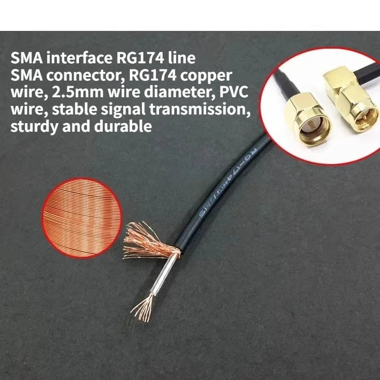 1PCS   All Netcom High Gain Dual Band 2.4G LTE 4G 3G 2G GSM GPRS NB IoT Patch Antenna for Vehicle Mount