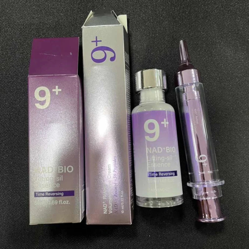 Nad Bio Wrinkle-reducing Facial Serum Set Enhance Elasticity Anti-aging Moisturizing Brighten Deep Skin Repair Skin Care Essence