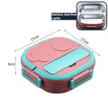 Bento Box Outing Tableware 304 Portable Stainless Steel Lunch Box Baby Child Student Outdoor Camping Picnic Food Container