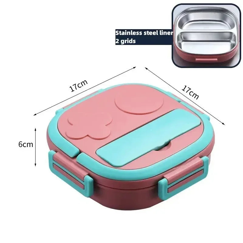 Bento Box Outing Tableware 304 Portable Stainless Steel Lunch Box Baby Child Student Outdoor Camping Picnic Food Container