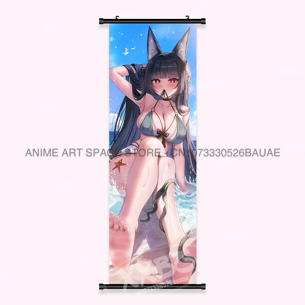 Game Home Decoration Scrolls Pictures Anime Wall Art Canvas Hanging Painting Bedside Background Posters For Zenless Zone Zero