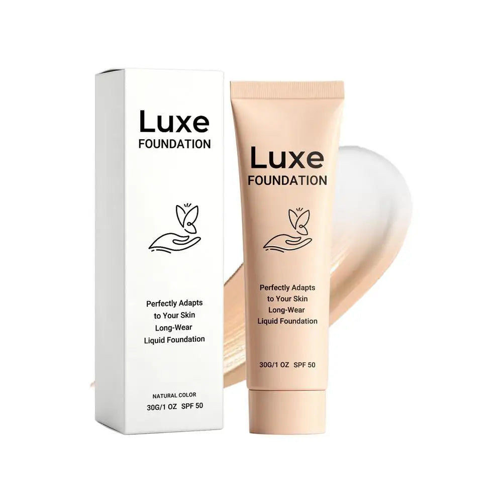 LUXE Waterproof Skin Tone Concealer New Matching Foundation  Full Coverage Long Lasting Hide Blemishes Even Makeup Easy Base