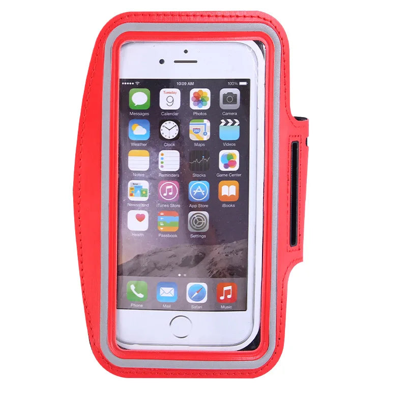 5 Inch Mobile Phone Armband Outdoor Sports Smartphone Holder Gym Running Phone Bag Arm Band Cases for Samsung for IPhone Holder