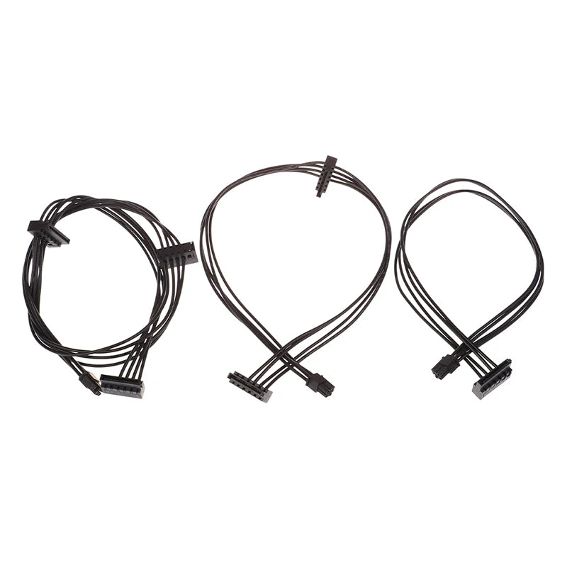 45/65cm Mini 4 Pin To SATA Power Supply Cable For Lenovo Main Board Interface Small 4Pin To One/Two/Three SATA SSD Power Supply