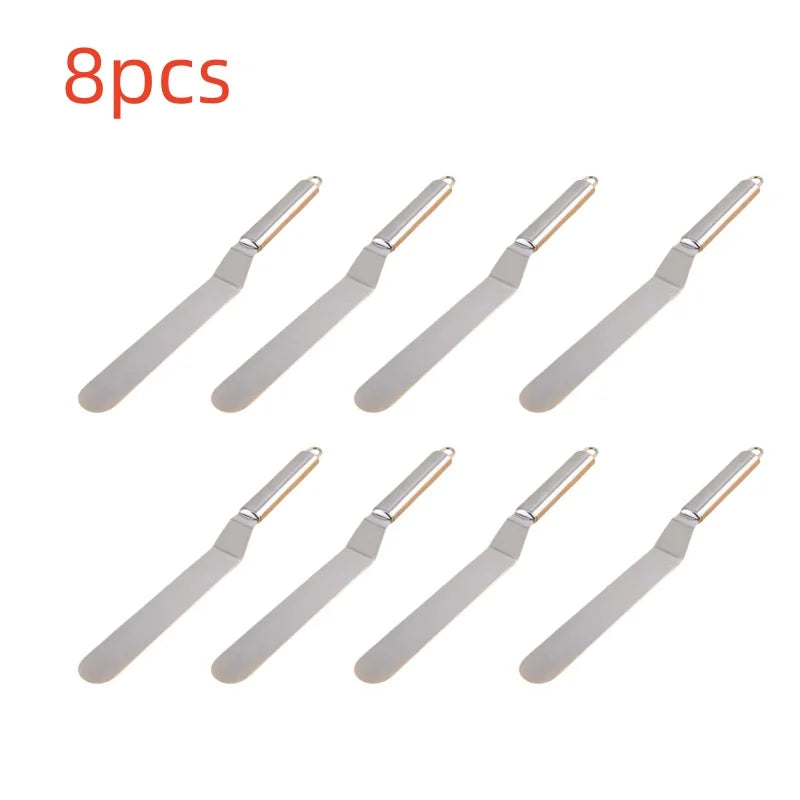 Portable Cream Spatula Cake Butter Accessories Kitchen Gadgets Cake Decorating Tools Stainless Steel  Baking  Pastry Tools