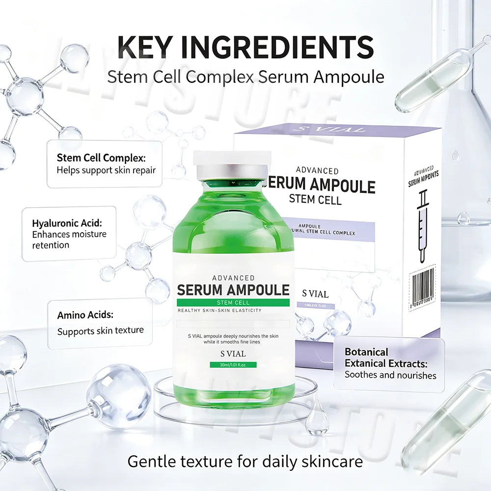 Collagen Ampoule Serum Intensive Nourishment Skin Elasticity Lightweight Absorbable Age‑Defying Smooth Fine Lines Facial Essence