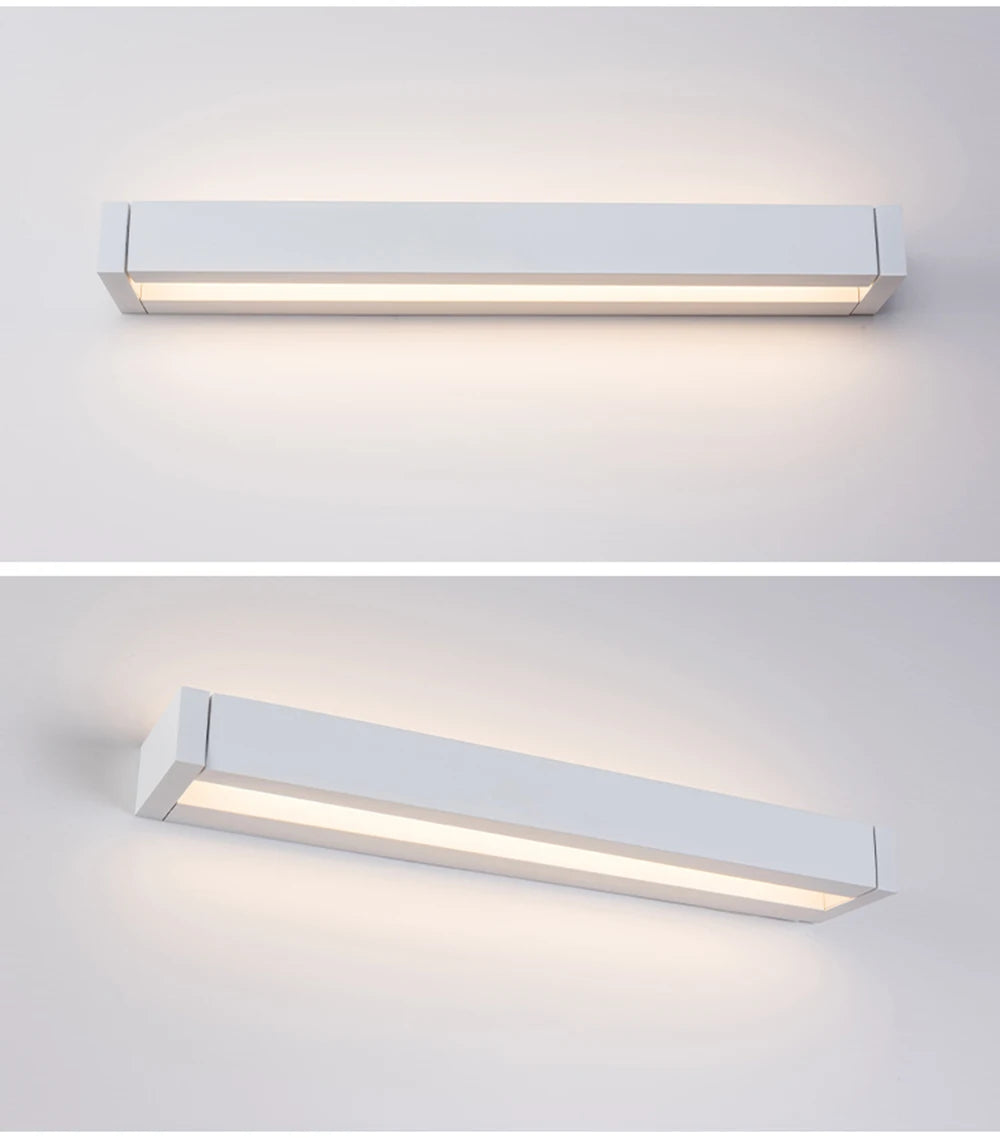 Adjustable Angle LED Lights Outdoor Waterproof Wall Lamp Garden Wiring Model Wall Lamp Simple Aluminum Wall Lights Fixture