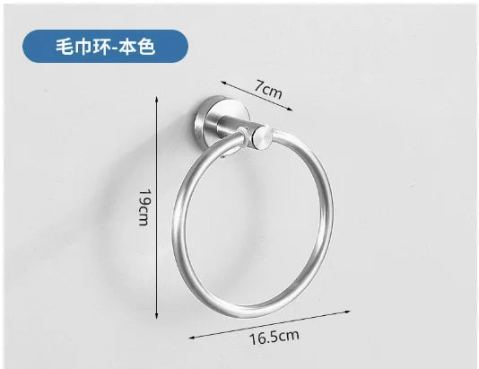 Bagnolux Stainless Steel Gun Gray Black Polished Chrome Brushed Gold Hanger Hook Towel Bar Paper Holder STURDY HANDS