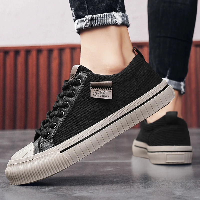 Fashion Men's Walking Sneakers Outdoor Man Casual Shoes Breathable Lightweight Board Shoes Platform Sport Footwear Running Shoes