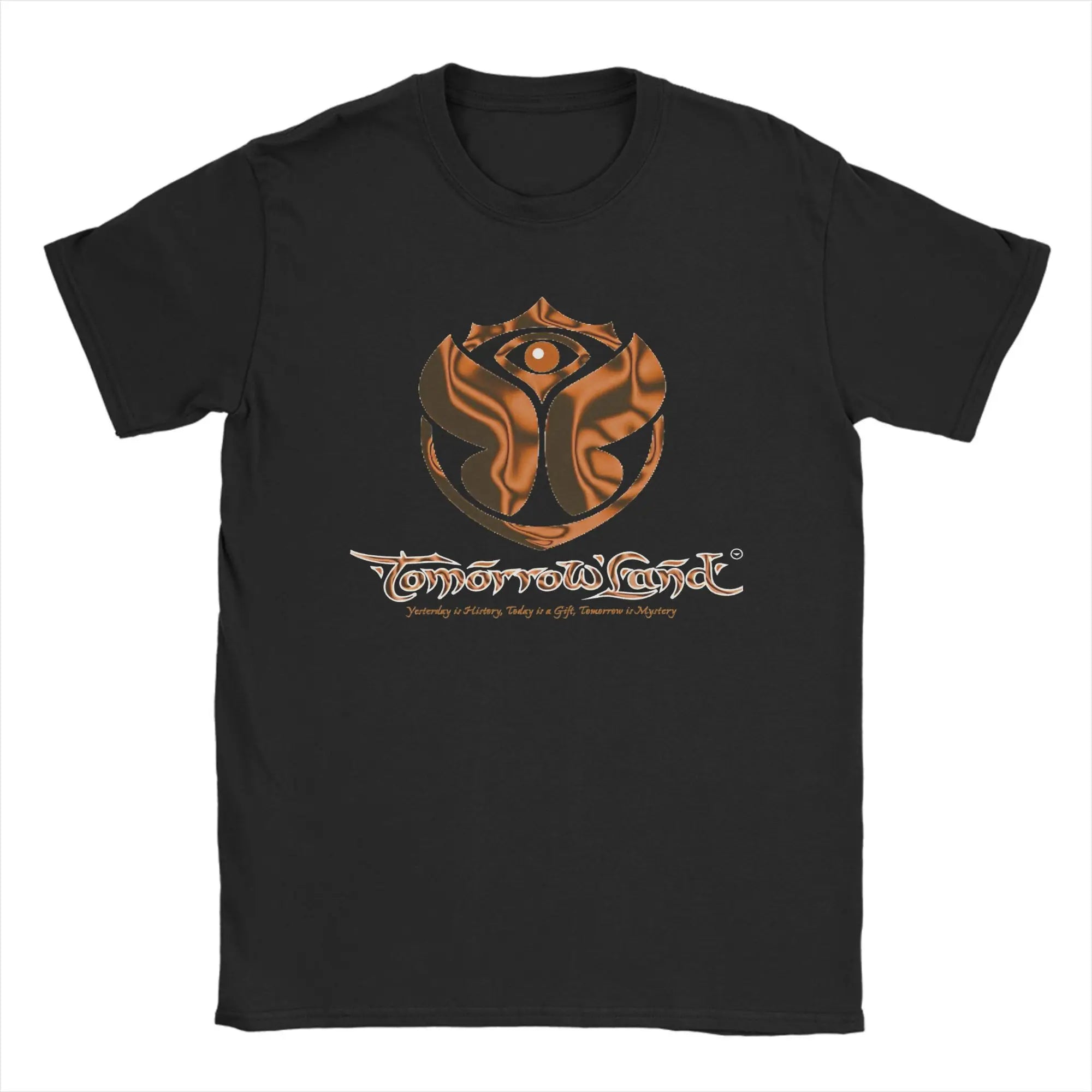 Tomorrowland Belgium 2025 Festival Trip Magical Futuristic Festival T Shirt Beach T Shirts Man Cotton Tees Short Sleeves Tshirt