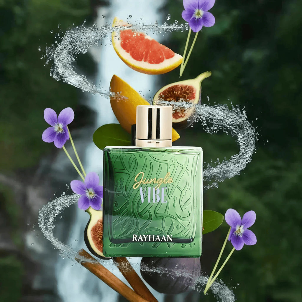 Fresh Wave Tropical Vibe Pacific Aura Men Perfume, Long Lasting Aquatic Citrus Scent Eau De Parfum Spray For Summer.