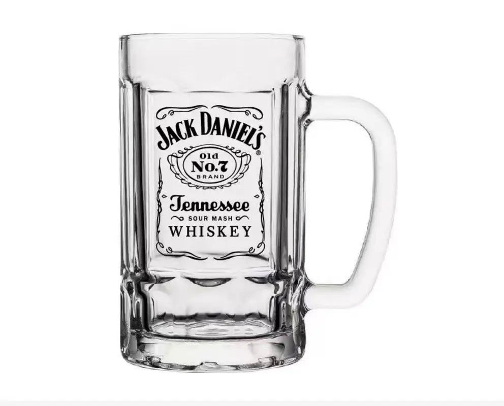 American style Transparent Whiskey Glass Liquor Glass Beer Glass Lead-Free Thickened Heat-Resistant Glass
