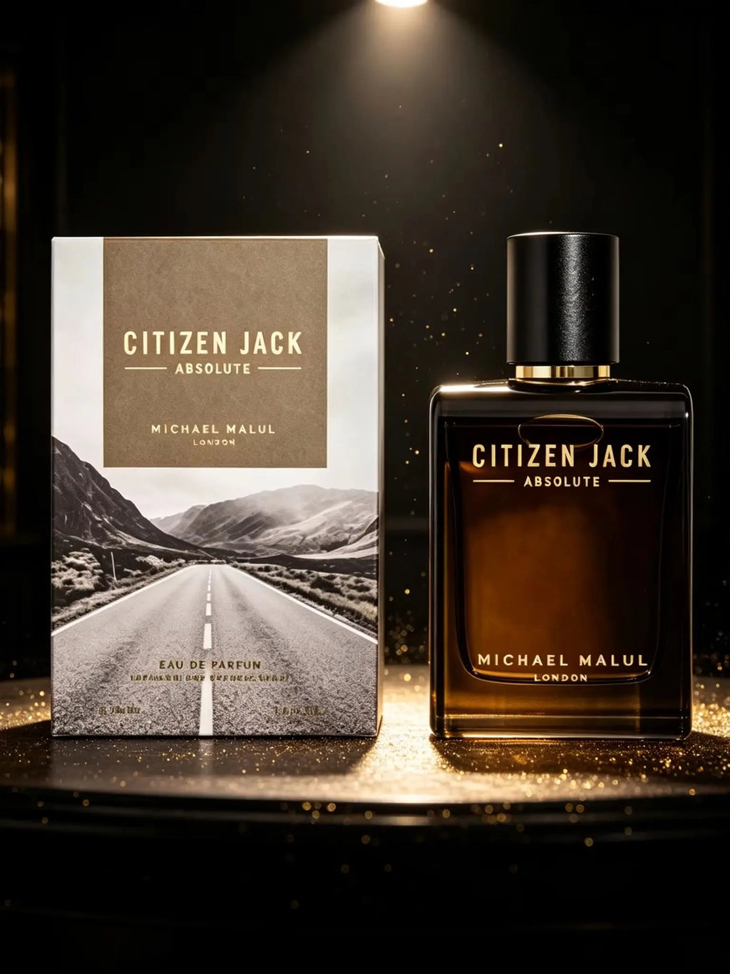 Michael Malul Citizen Jack Absolute perfume, mature tough guy, wild road fragrance, and niche premium fragrance