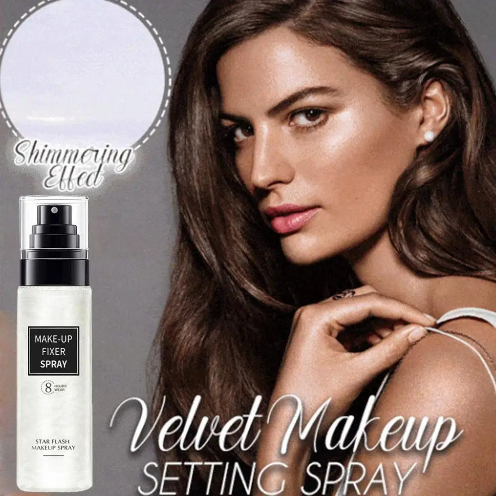 Professional Makeup Setting Spray Quick Drying Finish Mist For Face Foundation Long Lasting Anti-Drop Fixer Spray Beauty Makeup