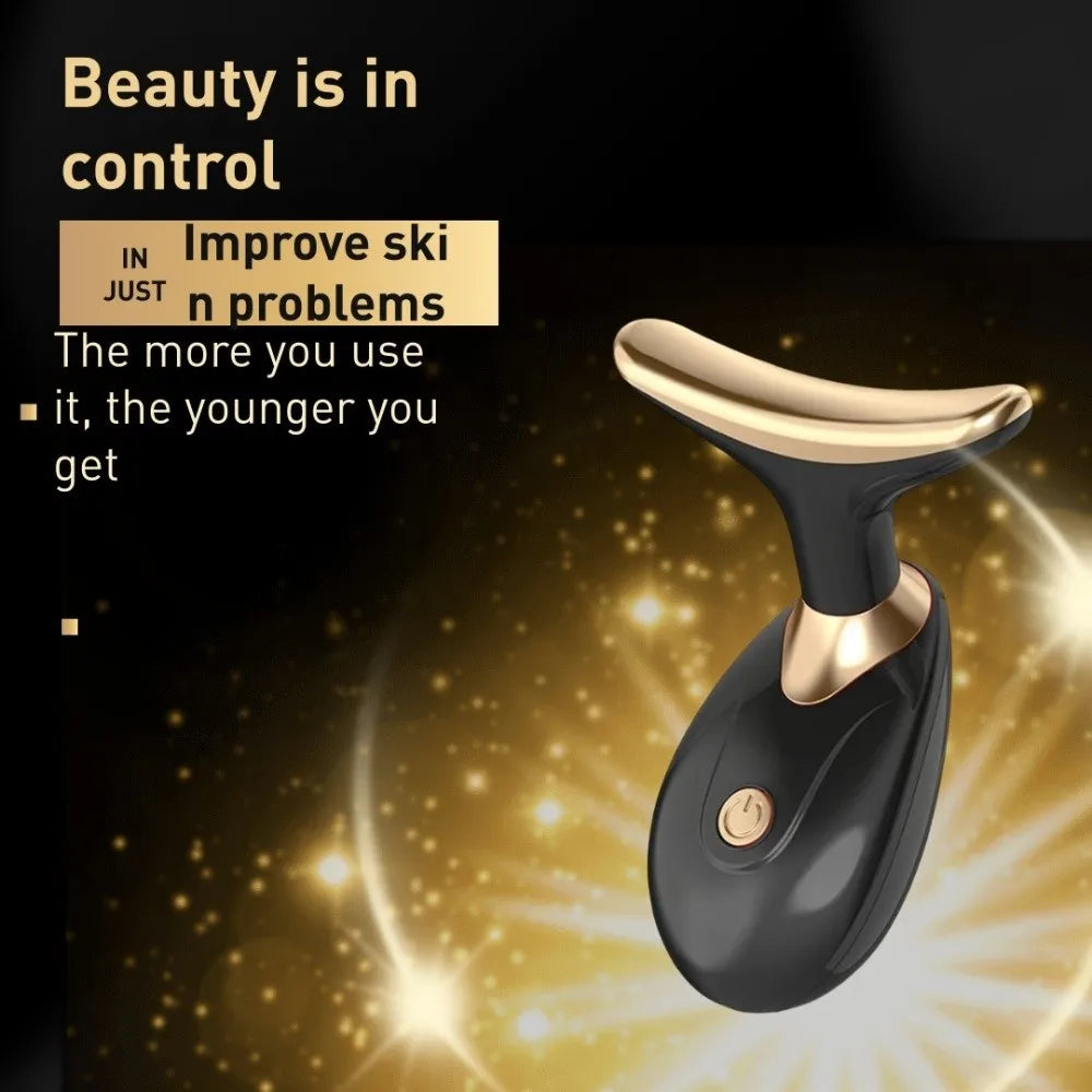 Portable Facial Electric Massager Lifting And Firming Anti Wrinkle Face Neck Massager Electric Beauty Massage Device