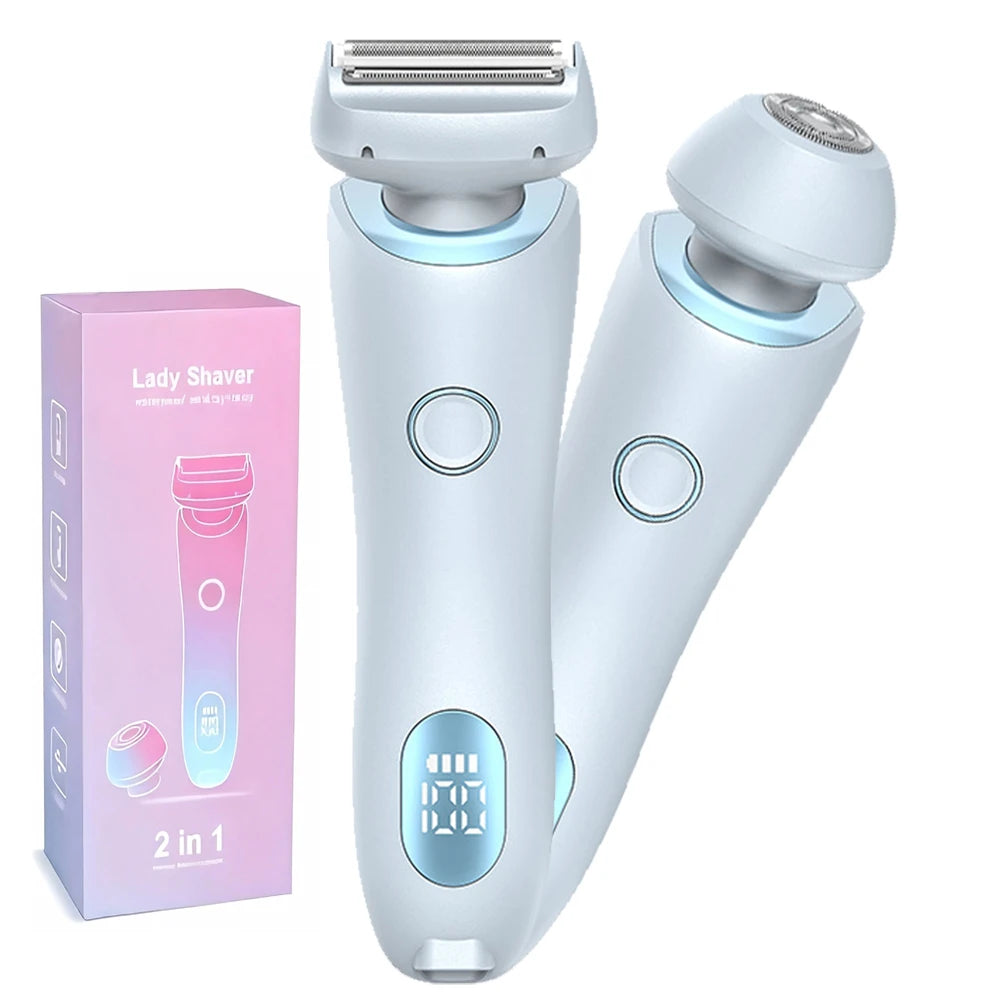 Lady Hair Removal Device Bikini Trimmer Electric Hair Shaver Epilator for Whole-Body Legs,Underarm,Arms Hair Remover