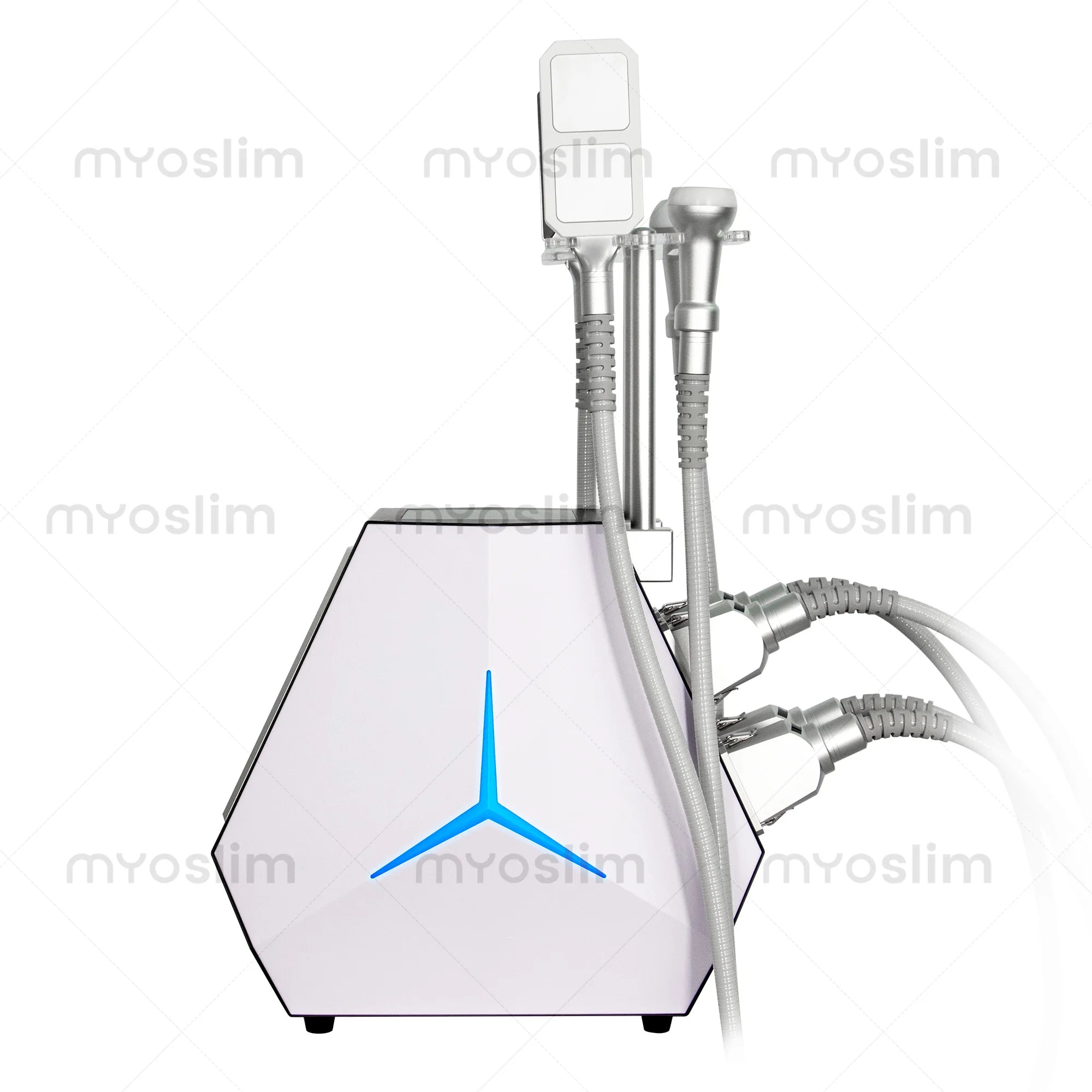Professional Cryoskin Slimming Machine 2 Round Heads 2 Freezing Plates Skin Tightening Cellulite Removal Device