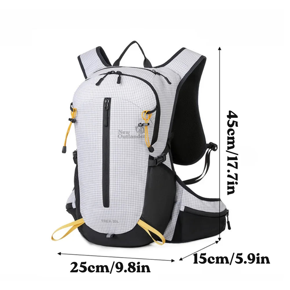 20L Hiking Cycling Backpack Lightweight  Waterproof Hydration Backpack Breathable Outdoor Sport Bag for Climbing Travel Hiking