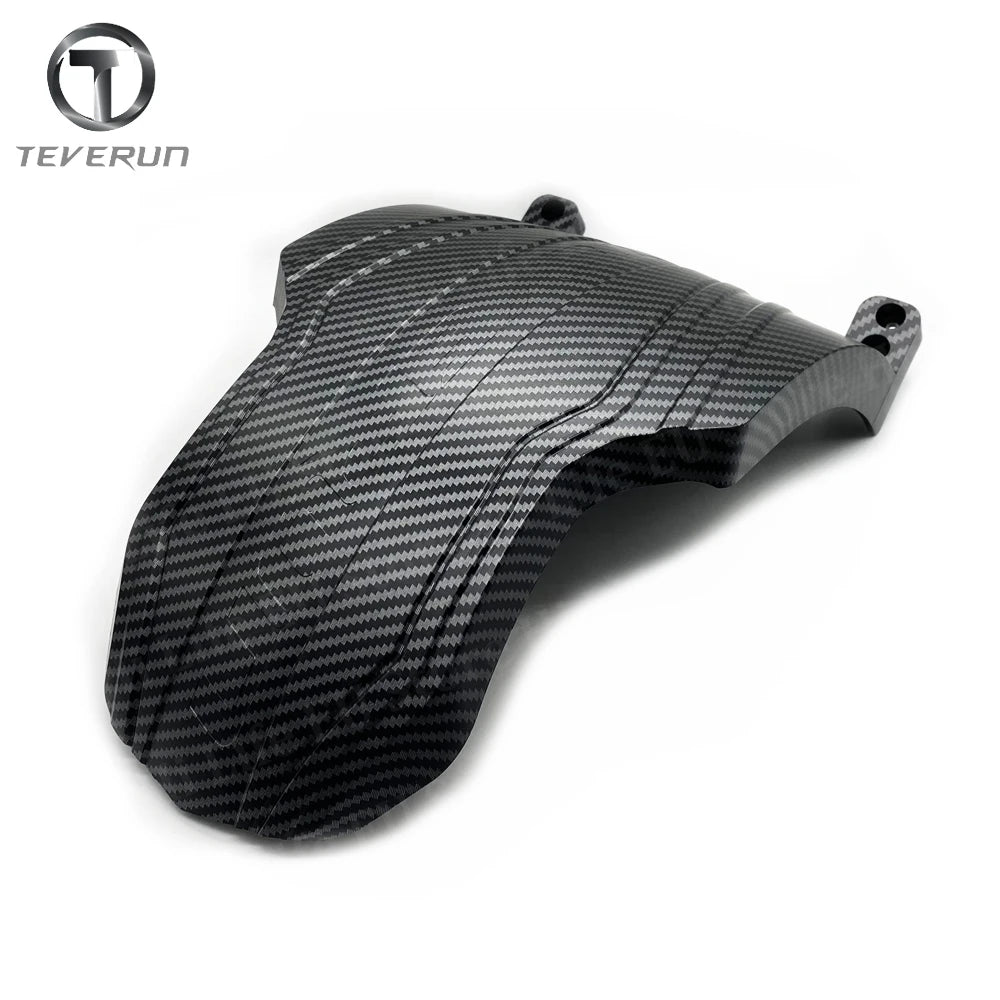 Original Teverun Fighter 7260R Carbon Fiber Pattern Mudguard for 13inch Teverun 7260R for Teverun 7260R Fenders E-Scooter Part