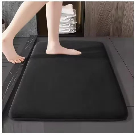 Super Absorbent Floor Mat Coral Velvet Bathroom Mat Anti Slip Door Mat Bathtub Beside Carpet Laundry Room Home Decoration