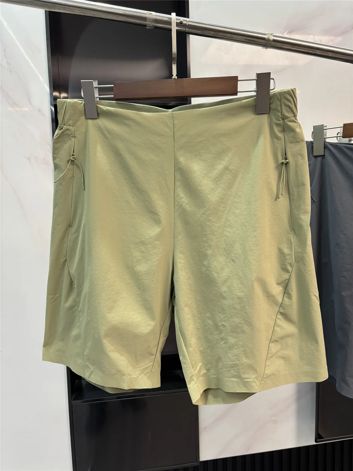 Men's Outdoor Quick Dry Breathable Fabric 3D Tailored Shorts Summer Five-Quarter Pants Short Pants Comfortable Lightweight