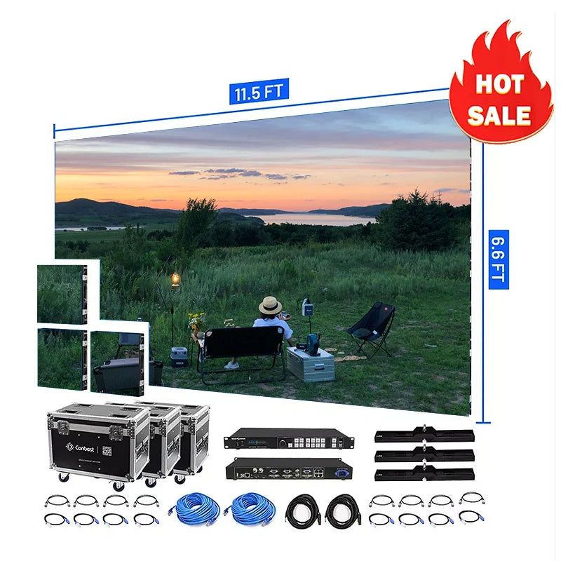 P3 Led Video Wall Complete System Ecran Geant Advertising Boards Ledwall Outdoor Screen for Mobile Dj Booth Advertising Boards