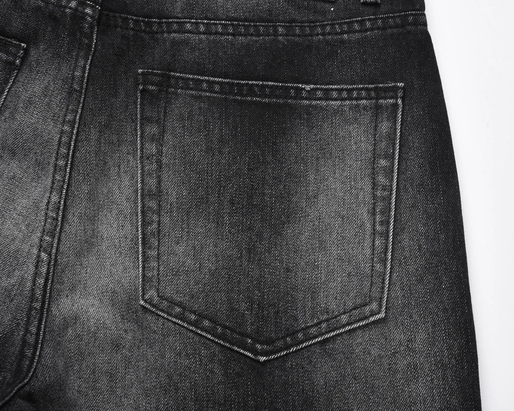 Yao Fashion Basic Style Daily Wear Street Style Retro Unisex Pants Y2k High Street Loose Vintage High Quality Jeans For Men