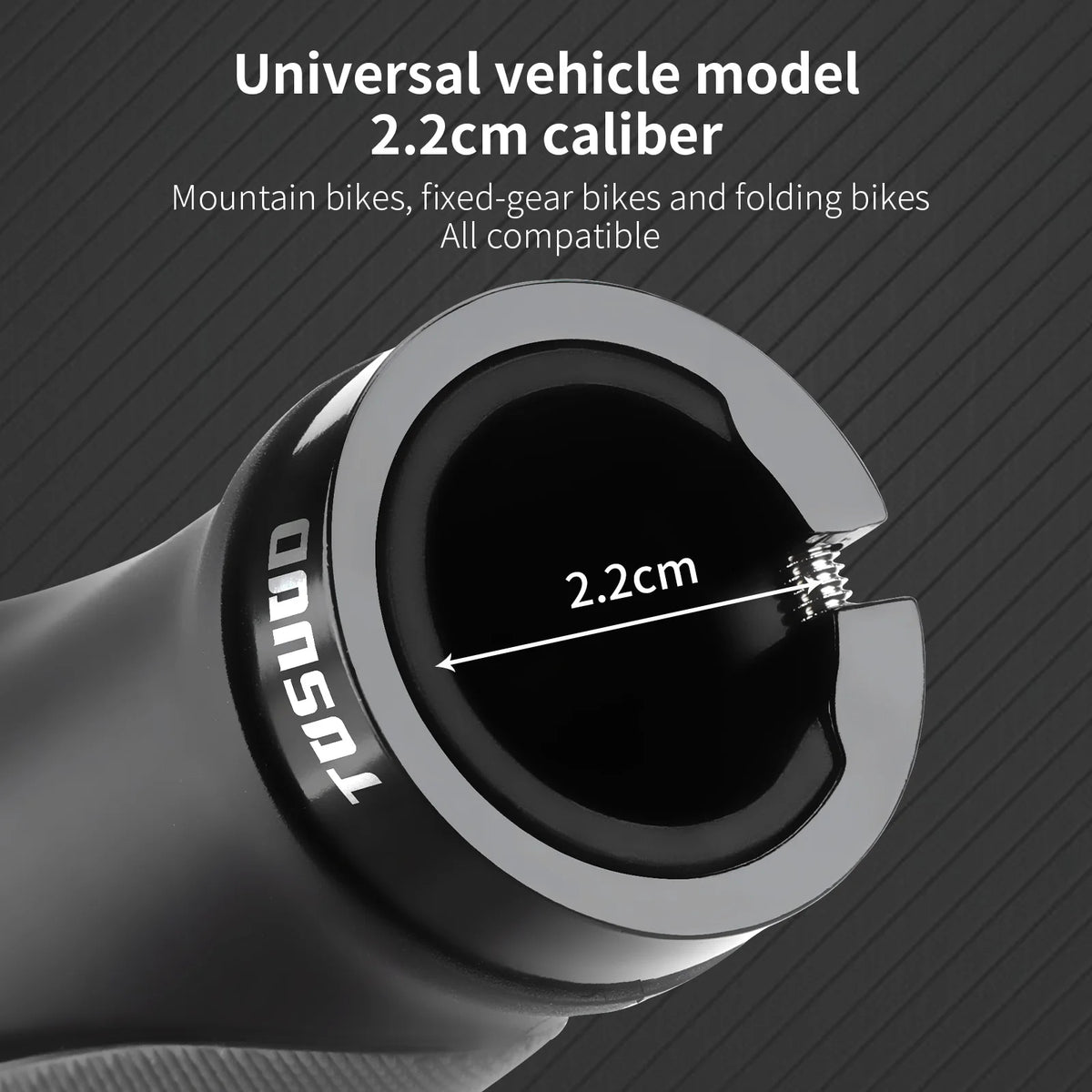 TOSUOD Bicycle Handlebar Grips Ergonomic Design Bionic Gecko Palm Texture Non-Slip Shock-Absorbing Bike Handlebar Grips Cycling Accessories