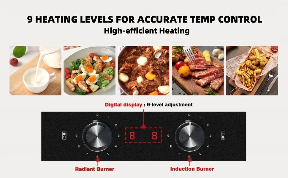 Airo In Stock Electric Stove 3200w Built-in Induction Cooker Cooker Hybrid Electric Cooker