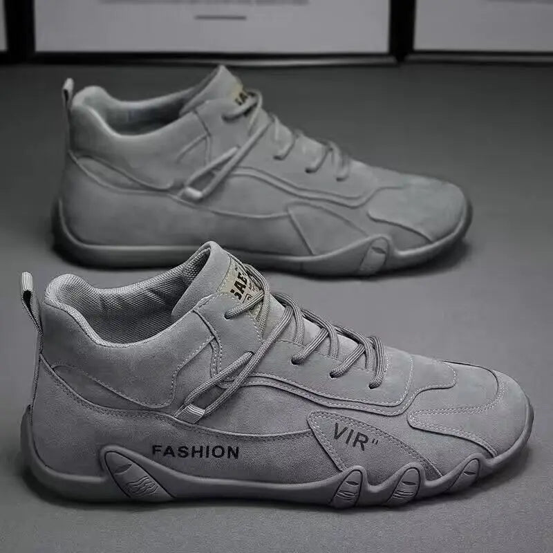 Outdoor walking flats skateboard sneakers men shoes breathable non slip work shoes for male fashion sneakers