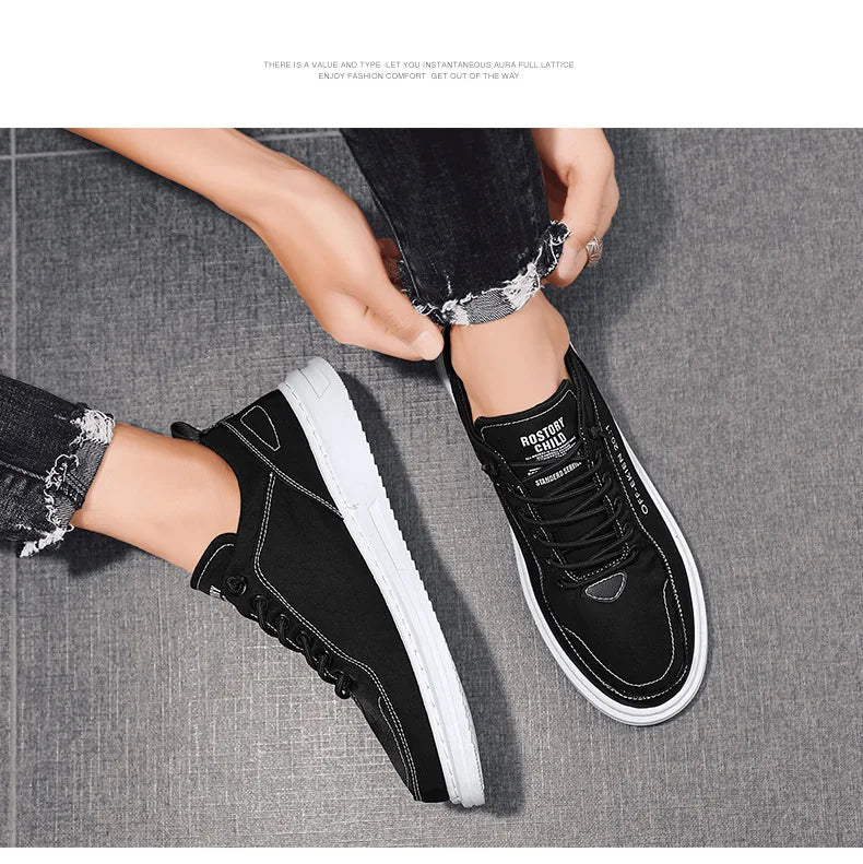 Men's Flats Shoes Luxury Men's Sneakers Spring Autumn 2025 Outdoor Sport Shoes for Men Fashion Vulcanized Shoe Tenis Para Hombre