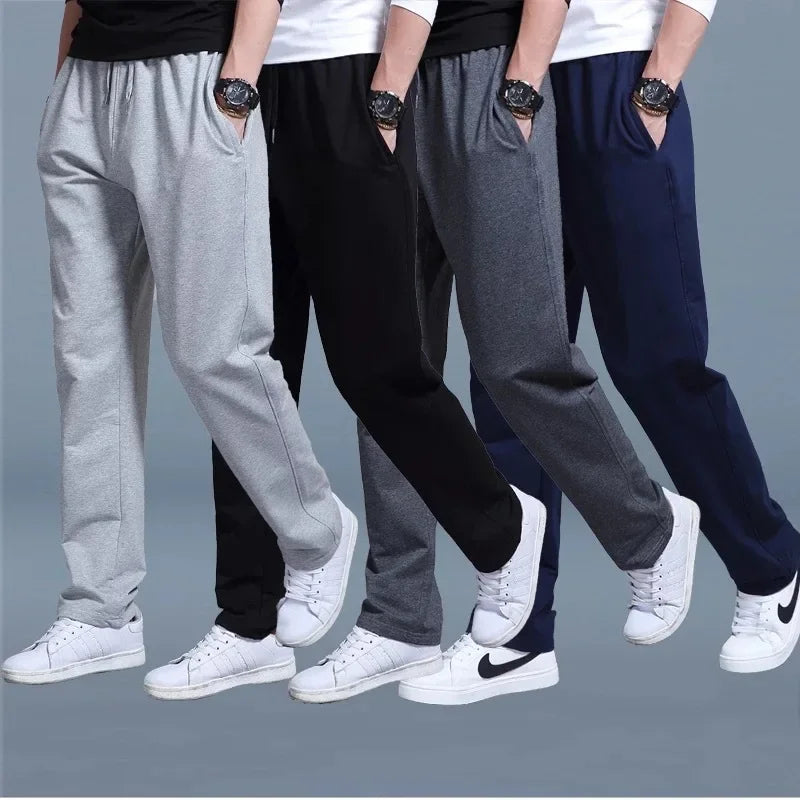 Male 2025 New Men Casual Fashion Sports Pants Gym Sport Trousers for Men Jogger SweatpantsRunning Workout Jogging Long Pants